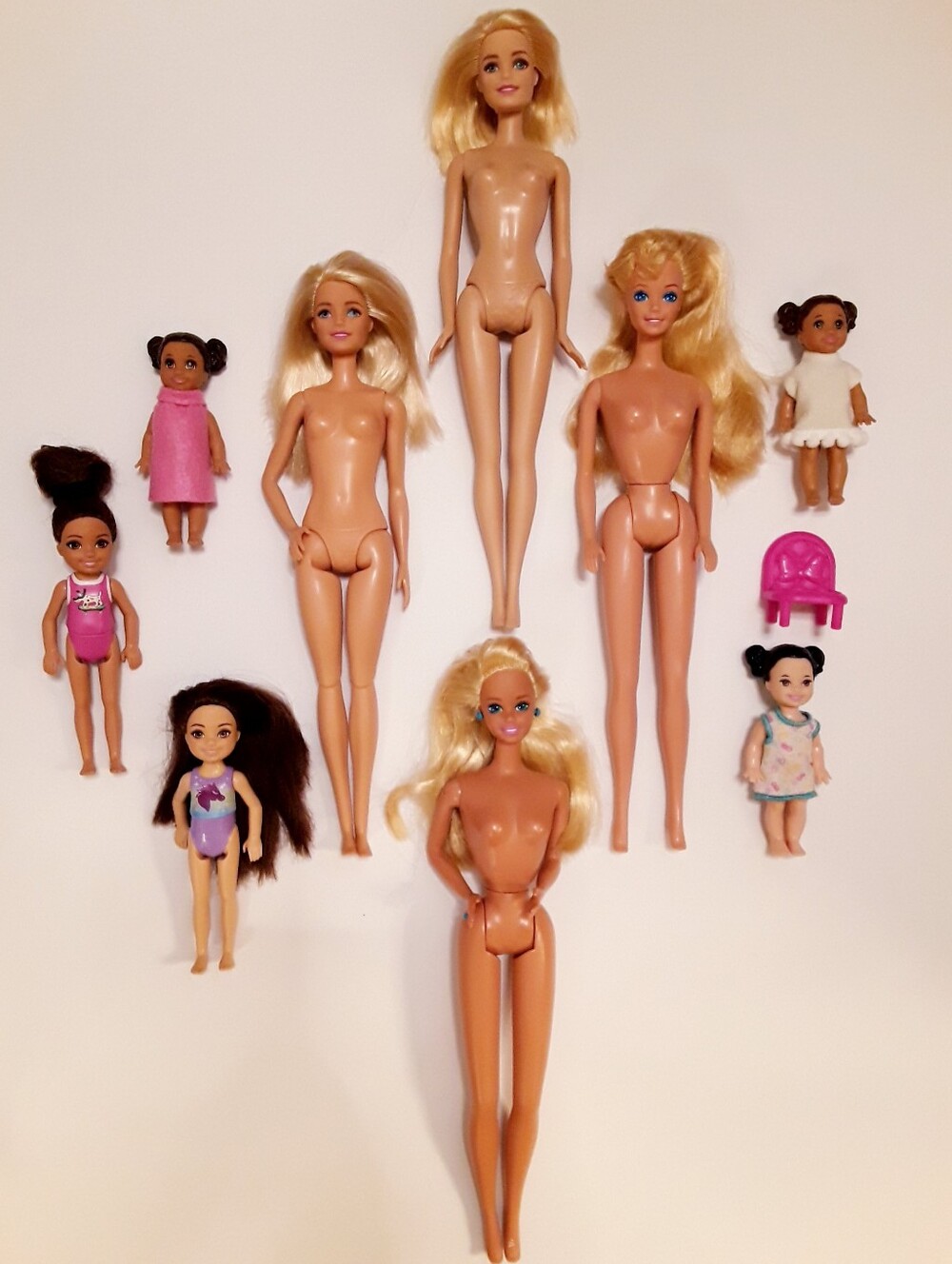 TLC Barbie Lot - Superstar, Millie, Modern, Chelsea, Toddler